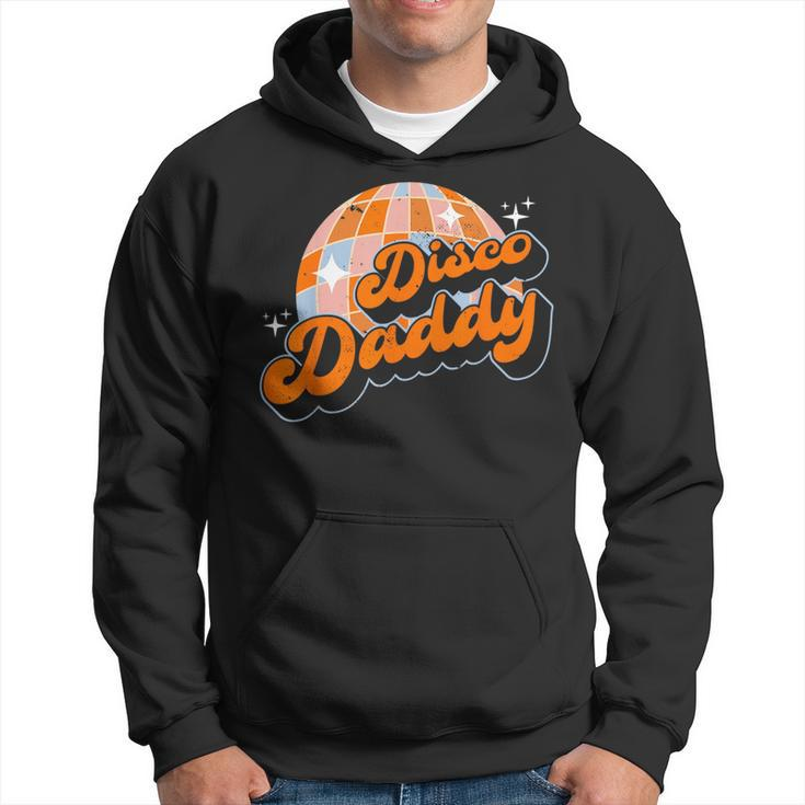 Disco Daddy Retro Vintage Matching 60S 70S Dad Hoodie