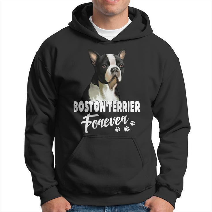 Dog Boston Terrier Dogs 365 Boston Terrier Forever Cute Dog Lover Gift Hoodie