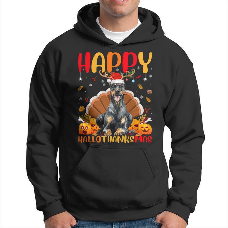 Dog Doberman Funny Doberman Dog Lover Happy Doberman Hellothanksmas Hoodie