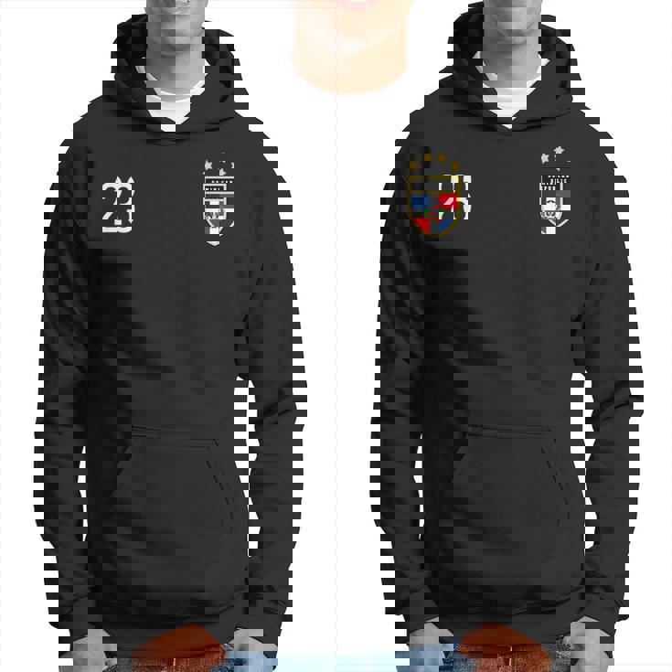 Dominican Republic Number 23 Sports Jersey Twenty-Three Hoodie