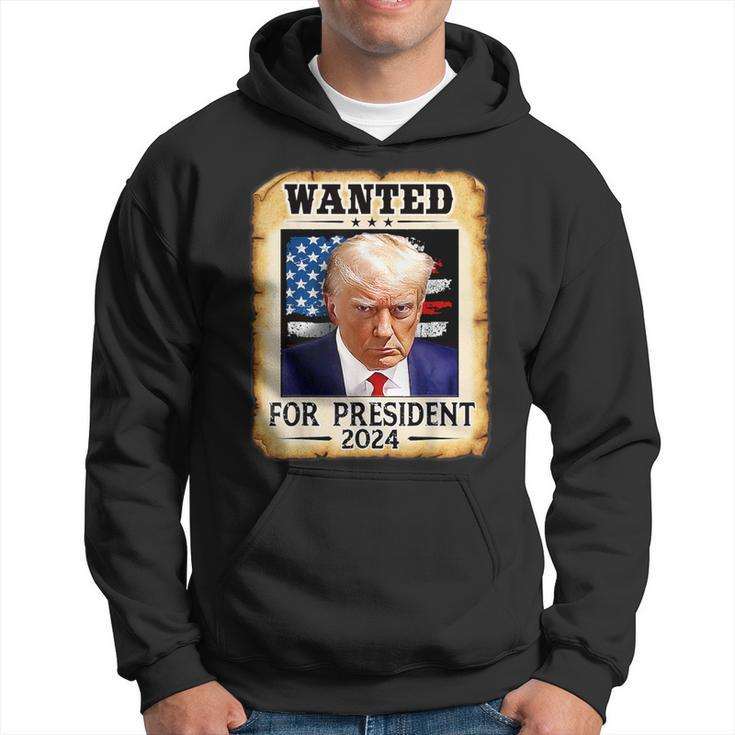 Donald Trump Shot Wanted For US President 2024 Hoodie