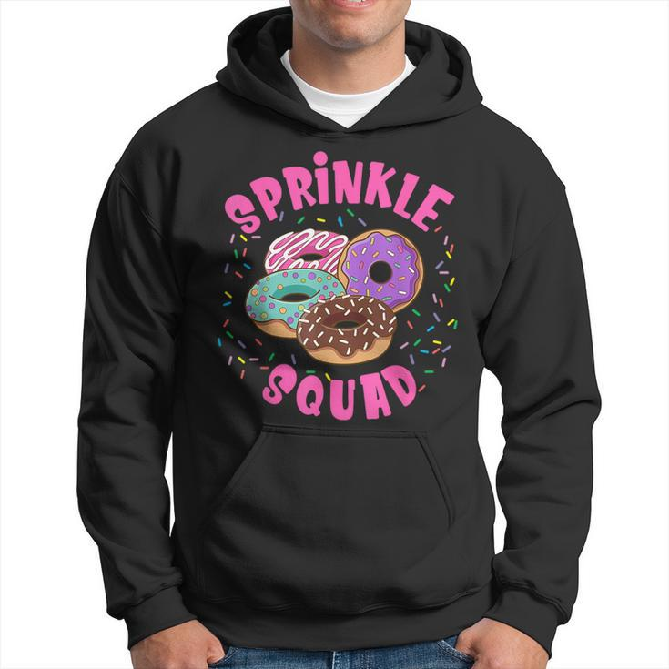 Donut Sprinkle Squad Graphic Sprinkle Donut Hoodie