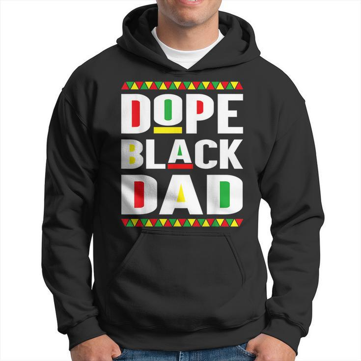 Dope Black Dad Junenth African Men Fathers Day  Hoodie