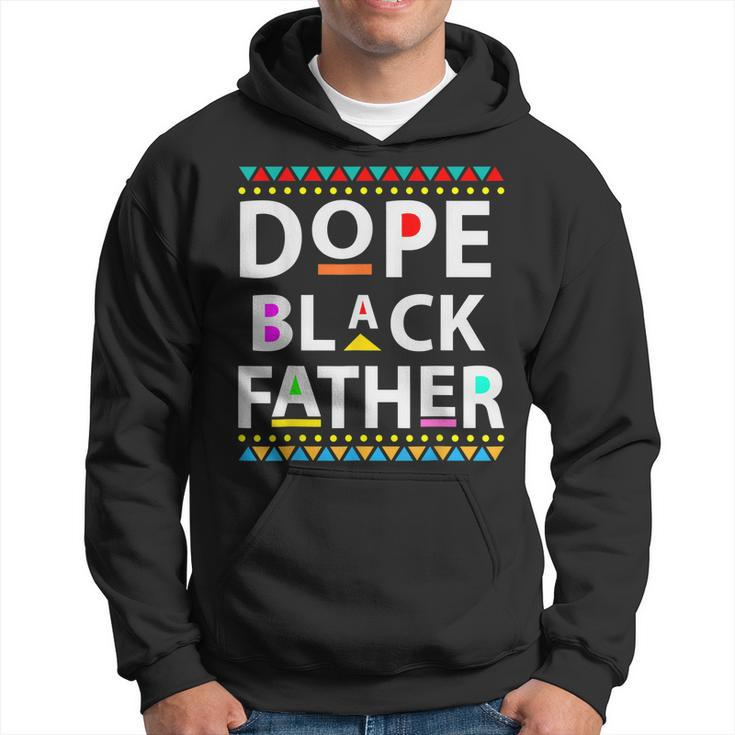 Dope Black Father Men Dope Black Dad Fathers Day  Hoodie