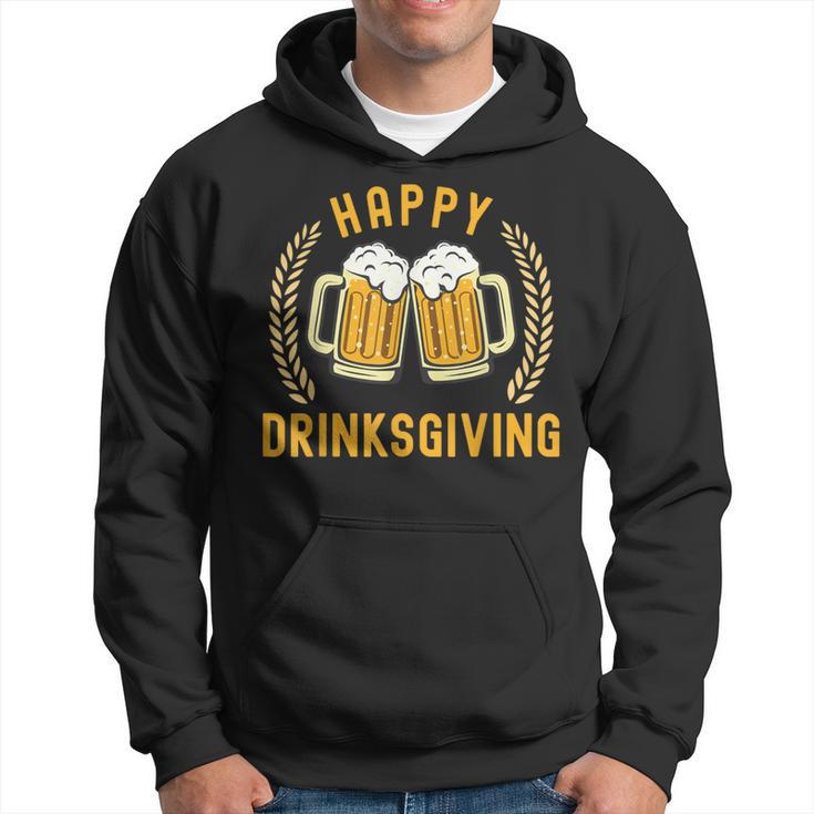 Drinking Party Happy Drinksgiving Happy Thanksgiving Hoodie