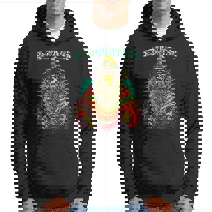 El Squatcho Poncho – Western Bigfoot Sasquatch Hoodie