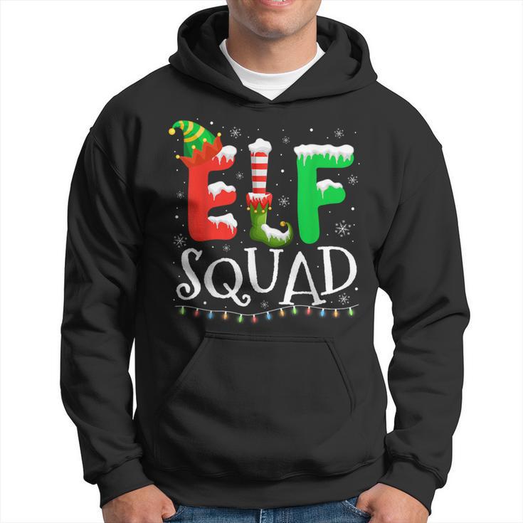 Elf Family Christmas Matching Pajamas Xmas Elf Squad Hoodie