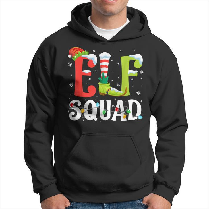 Elf Squad Christmas Family Matching Xmas Elf Pajamas Hoodie