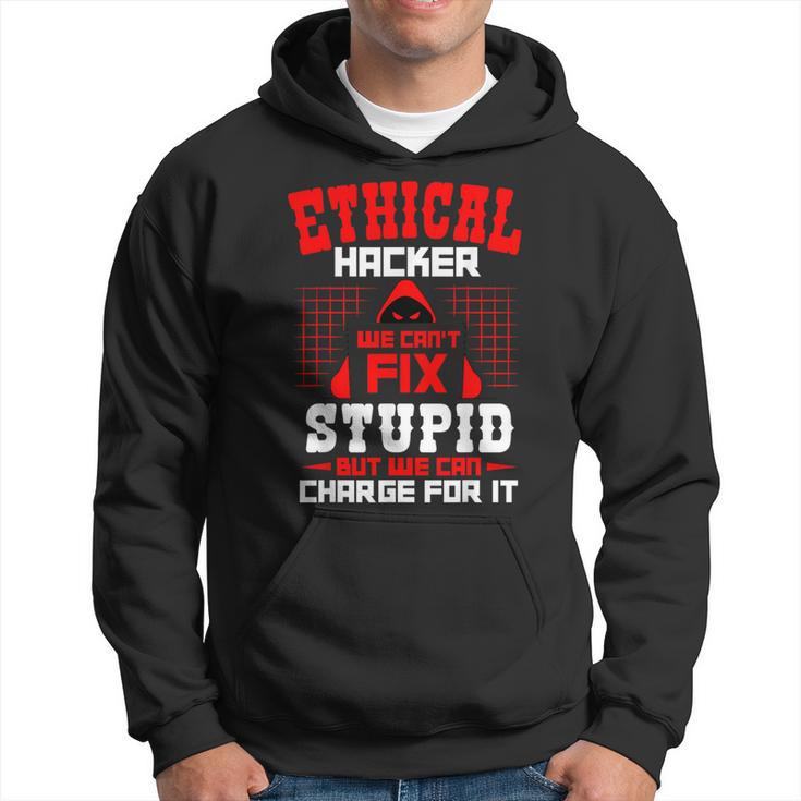 Ethical Hacker Cyber Hacking Awareness Security Programmer Hoodie