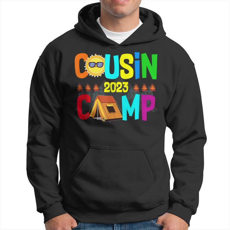 Family Camping Summer Vacation Crew Cousin Camp 2023  Hoodie