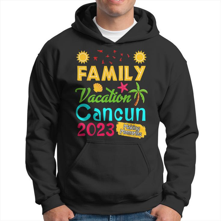 Family Vacation Cancun 2023 Summer Family Trip  Hoodie