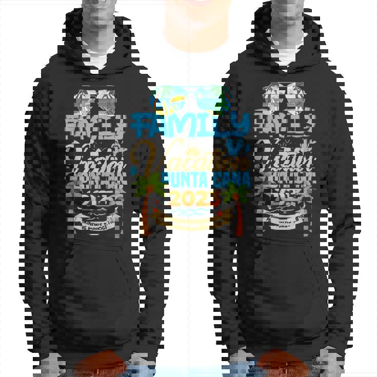 Family Vacation Punta Cana 2023 Dominican Republic Vacation  Hoodie