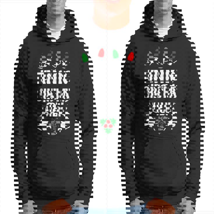 Fanning Name Gift Christmas Crew Fanning Hoodie