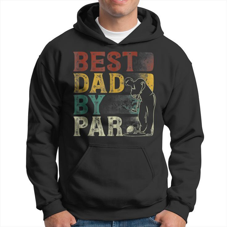 Fathers Day Best Poppy By Par Golf For Dad Grandpa Hoodie