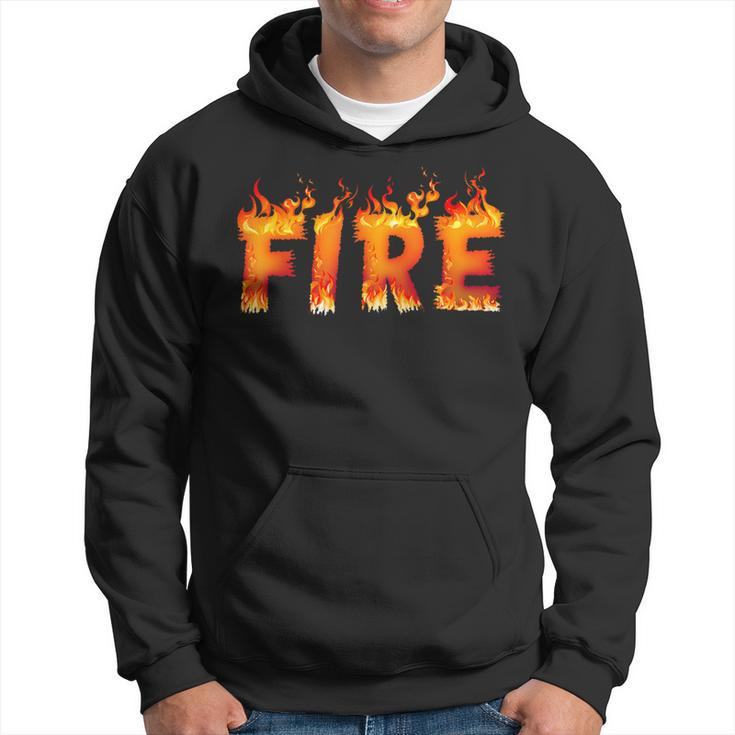 Fire Halloween Costume Fire And Ice Matching Couples Hoodie