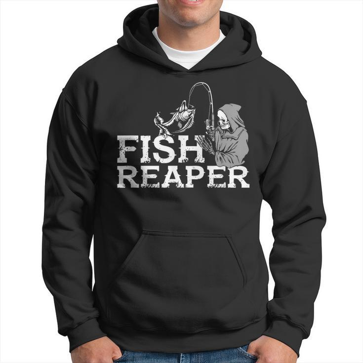 Fish Reaper Fishing For Pro Fishers Fishermen Hoodie