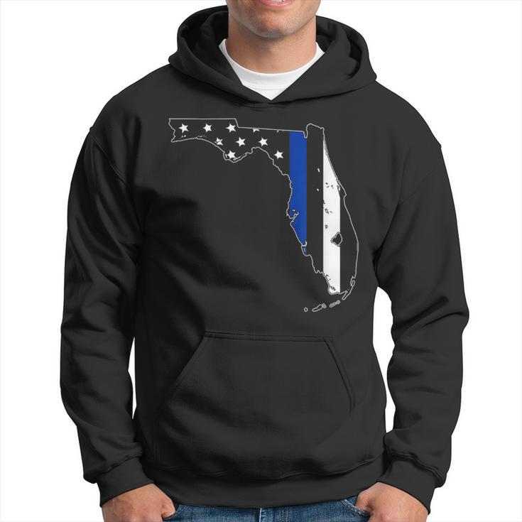 Florida Thin Blue Line Police State Hoodie