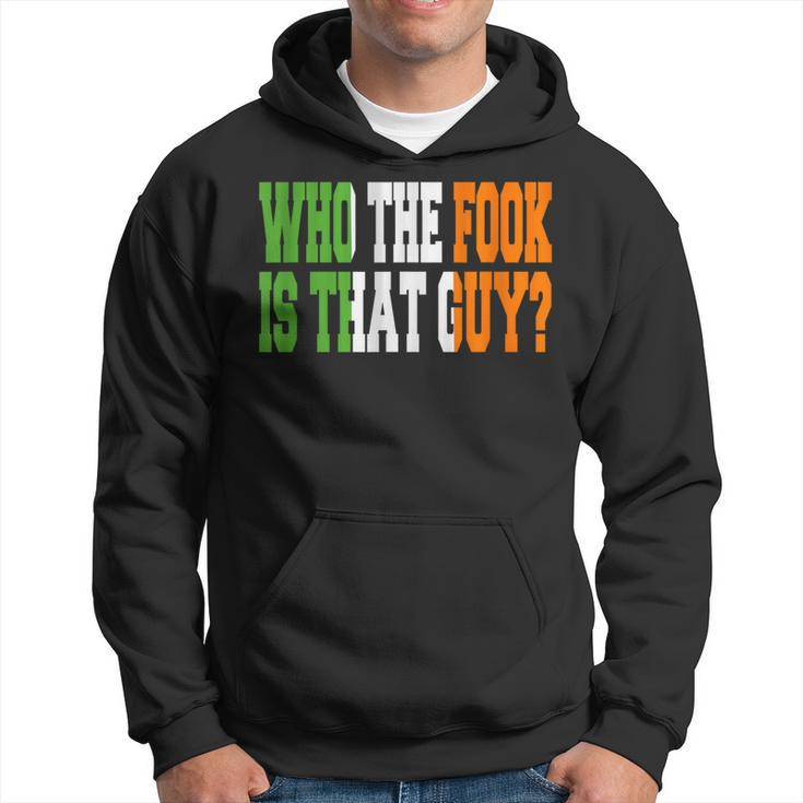 Who The Fook Is That Guy Boxing Hoodie