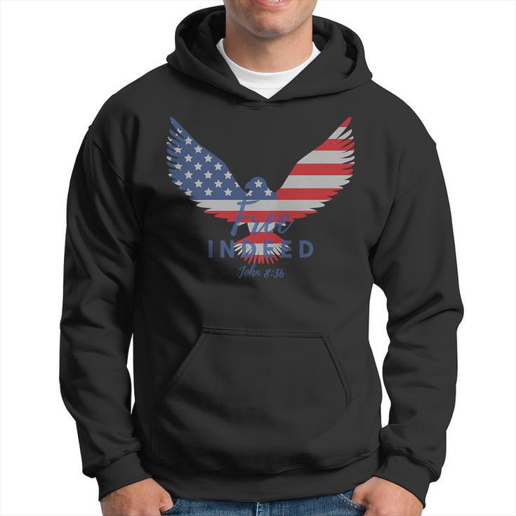 Free Indeed 4Th Of July Clothes America United States Hoodie