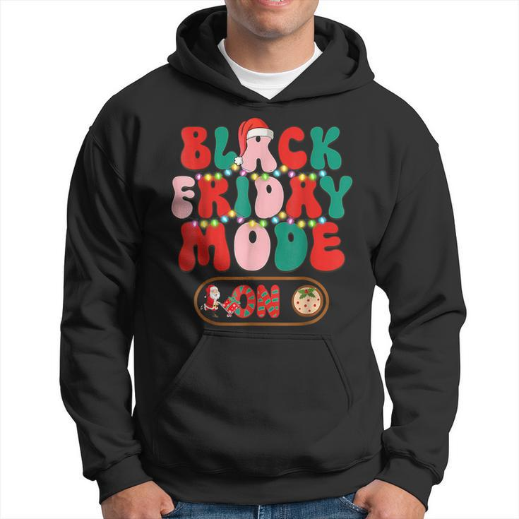 Friday Shopping Crew Mode On Christmas Black Shopping Family Hoodie