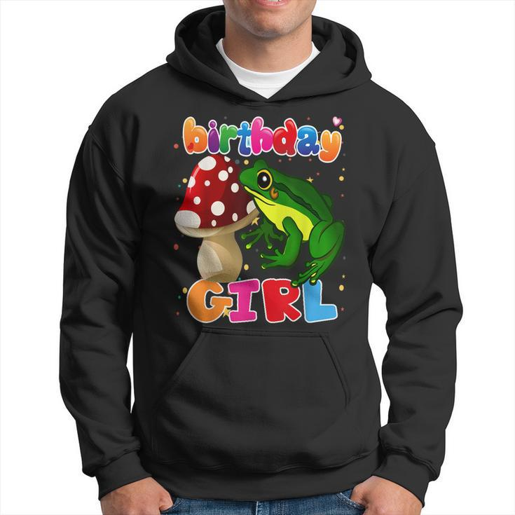 Frog Birthday Girl Its My Birthday Girl Frog Party  Hoodie