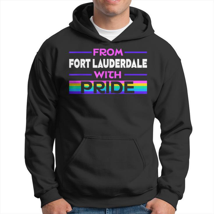 From Fort Lauderdale With Pride Lgbtq Sayings Lgbt Quotes Hoodie