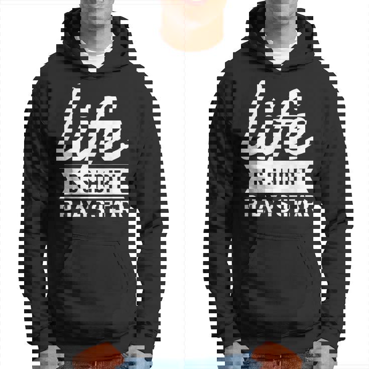 Fun Musician Life Is Short Play Sitar Hoodie