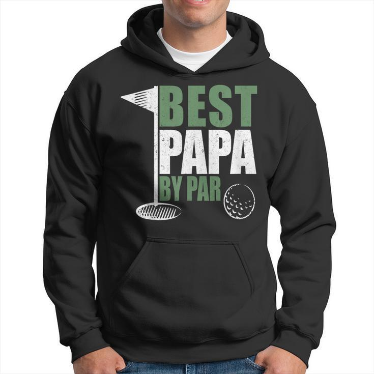 Funny Best Papa By Par Fathers Day Golf Dad Grandpa Gift Hoodie