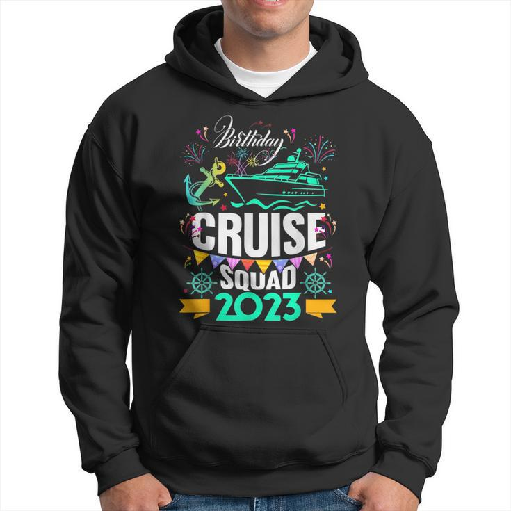 Funny Birthday Cruise Squad 2023 Vacation Party  Hoodie
