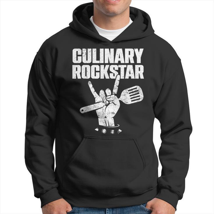Culinary Lover Chef Cook Culinary Rockstar Hoodie