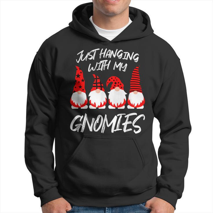 Funny Elves Christmas Gnomies Matching Family Pajama Costume  Gift For Women Hoodie