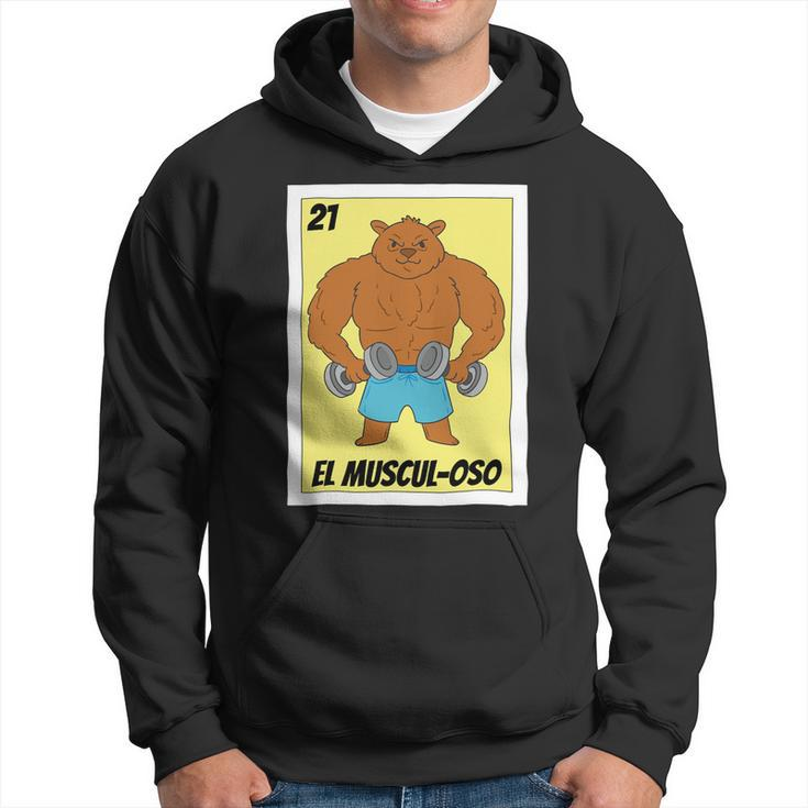 Funny Fitness Mexican Design El Musculoso _1 Hoodie