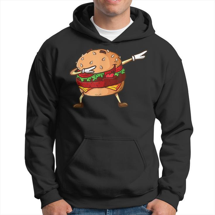 Funny Hamburger Dabbing Cheeseburger Lover Dabbing Ideas  Hoodie