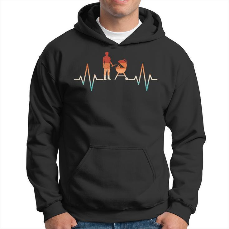 Funny Heartbeat Grilling Barbecue Grill Lover Bbq  Hoodie