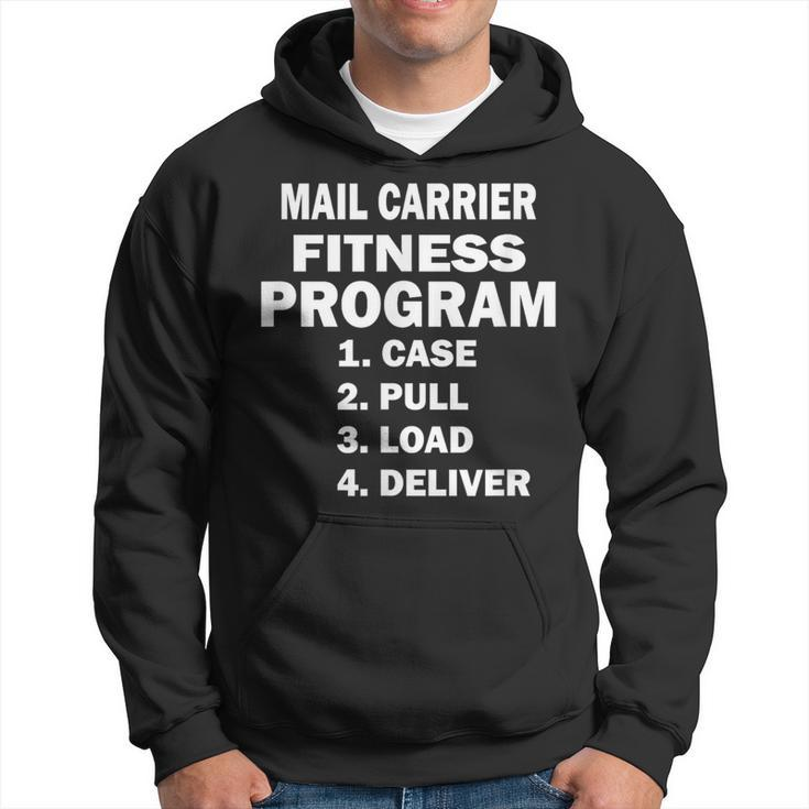 Postal Worker Mail Carrier Fitness Program Hoodie
