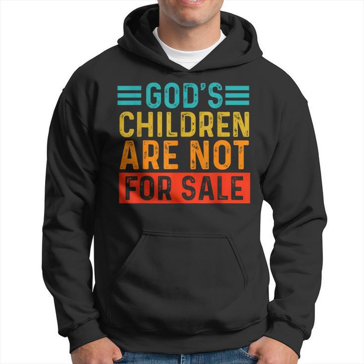 Funny Quotes Gods Children Are Not For Sale Men Women  Quotes Hoodie