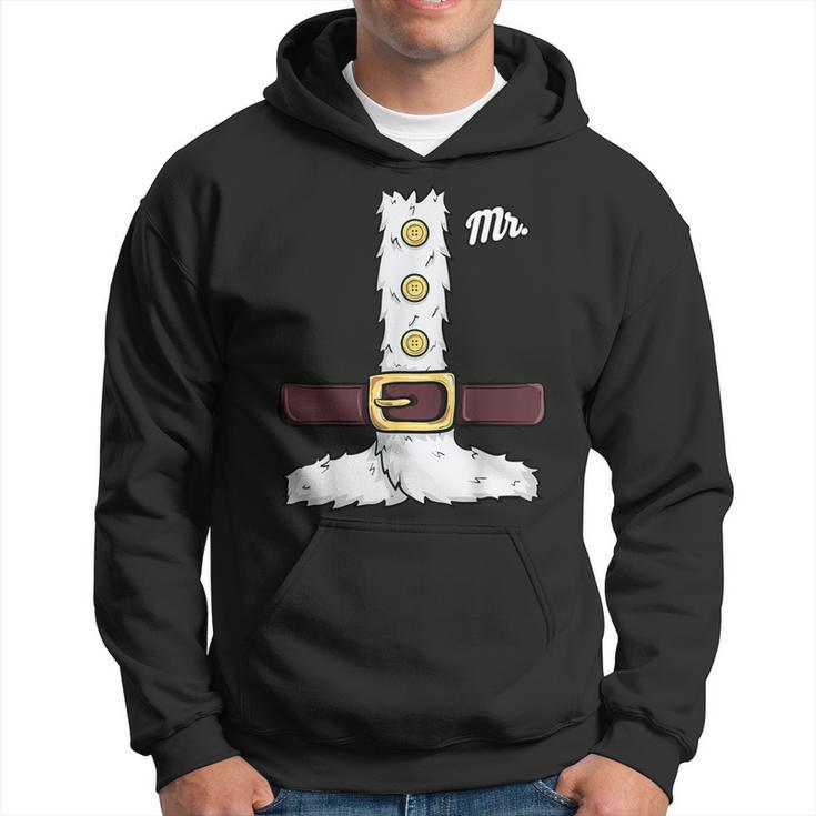 Santa Claus Matching Couples His And Her Mr Mrs Mens Hoodie