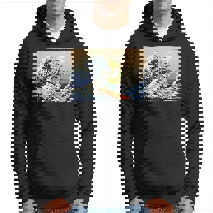 Funny Taco Taco Lover Mexican Food Funny Surfer Taco Hoodie