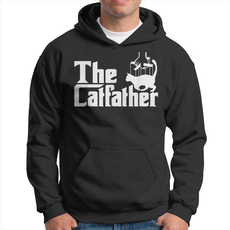 Funny The Catfather Kitten Dad Summer Gift For Pet Lovers Hoodie