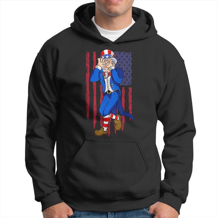 Funny Uncle Sam Dance 4Th Of July Independence Day Hoodie