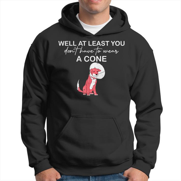 Funny Well At Least You Dont Have To Wear A Cone Hoodie