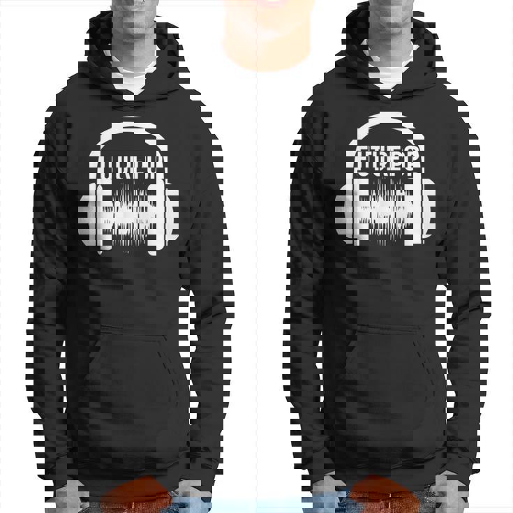 Futurepop Headphone Graphic Hoodie