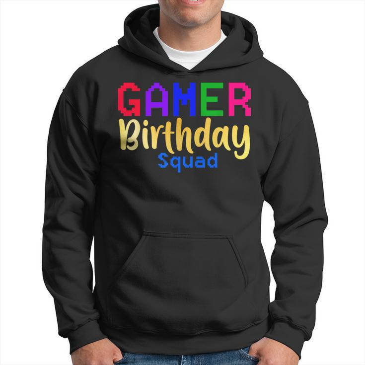 Gamer Birthday Squad Party Happy B-Day Video Game Party Hoodie