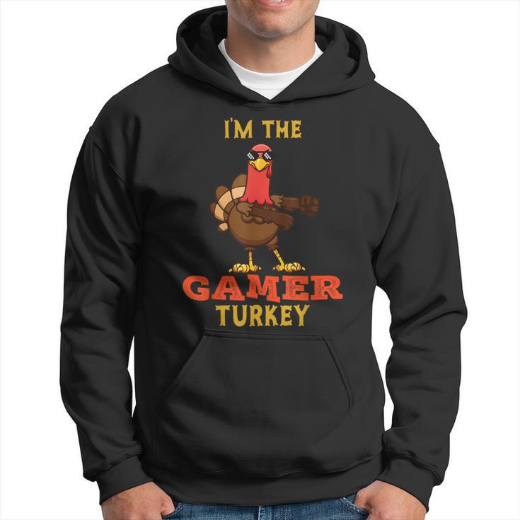Gamer Turkey Matching Family Group Thanksgiving Hoodie