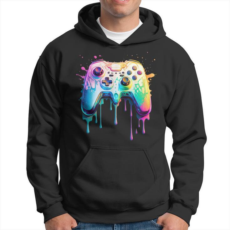 Gamer Graphic Video Game Colorful Video Game Lover Hoodie