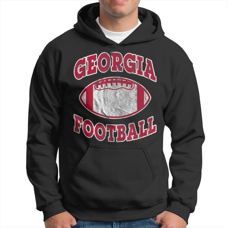 Georgia Football Vintage Distressed  Hoodie