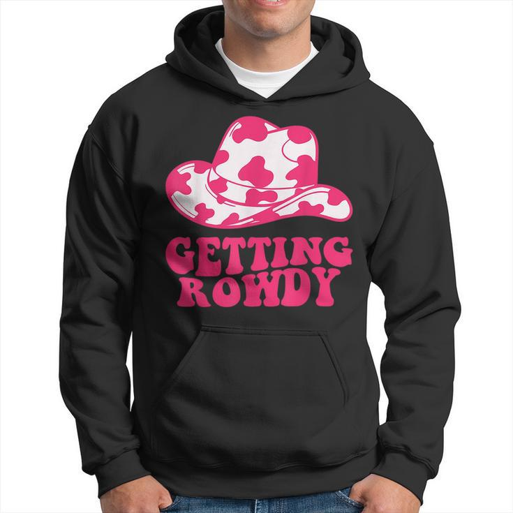 Getting Rowdy Getting Hitched Nashville Bachelorette Party Hoodie