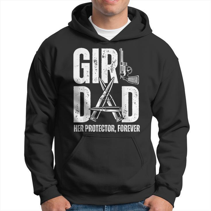 Girl Dad Her Solder Forever Proud Fathers Day Dad Of Girls  Hoodie