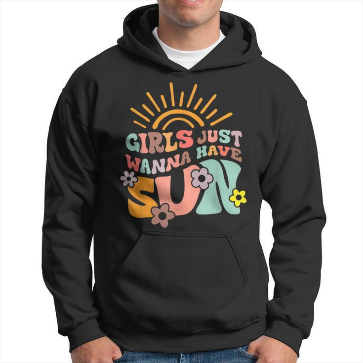 Girl Just Wanna Have Sun A Funny Summer Vacation Beach  Hoodie