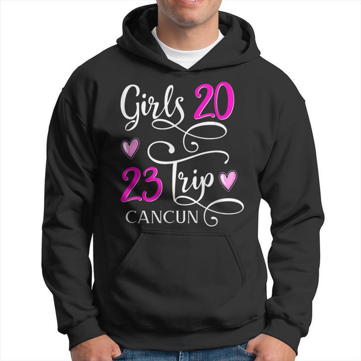 Girls Trip Cancun Mexico 2023 Vacation Matching Group  Gift For Women Hoodie